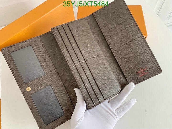 LV Bags-(4A)-Wallet-,Code: XT5484,$ 46USD
