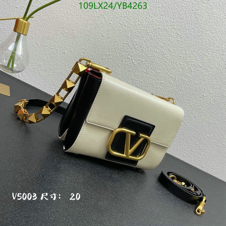 Valentino Bag-(4A)-LOC-V Logo ,Code: YB4263,$ 142USD