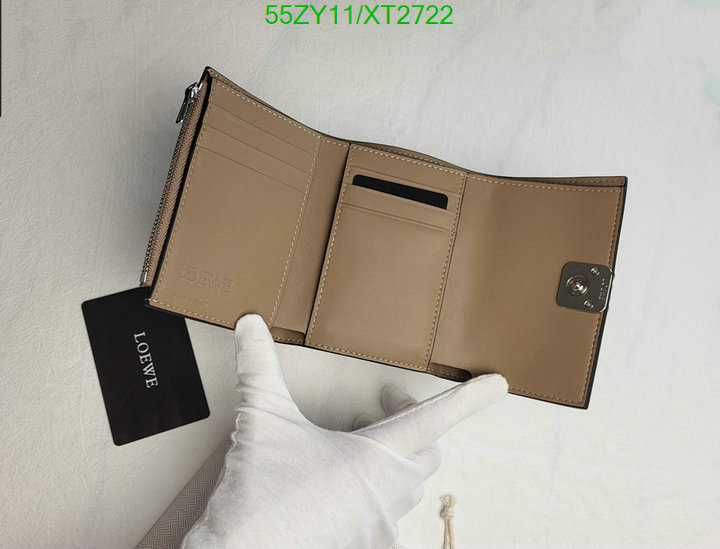 Loewe Bag-(4A)-Wallet-,Code: XT2722,$ 72USD