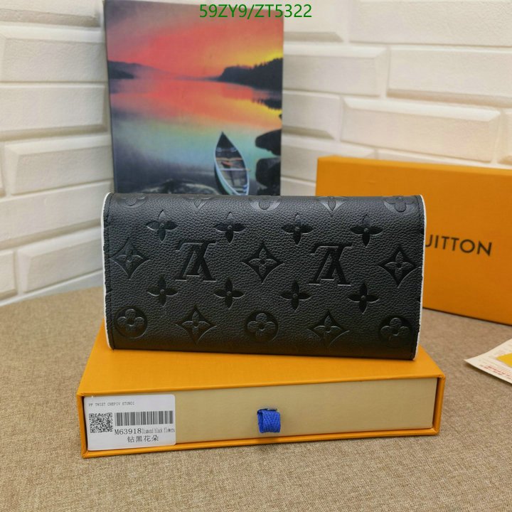 LV Bags-(4A)-Wallet-,Code: ZT5322,$ 77USD