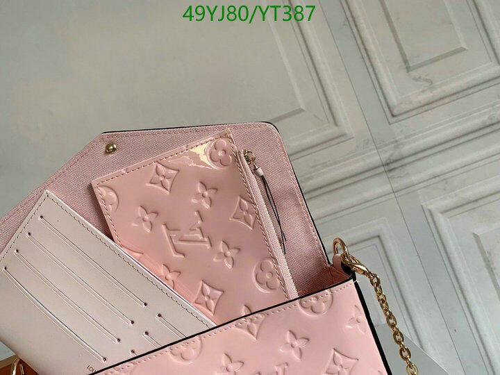 LV Bags-(4A)-Wallet-,Code: YT387,$ 64USD
