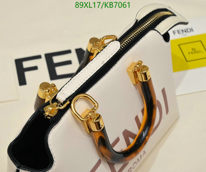 Fendi Bag-(4A)-Boston- Code: KB7061 $ 116USD