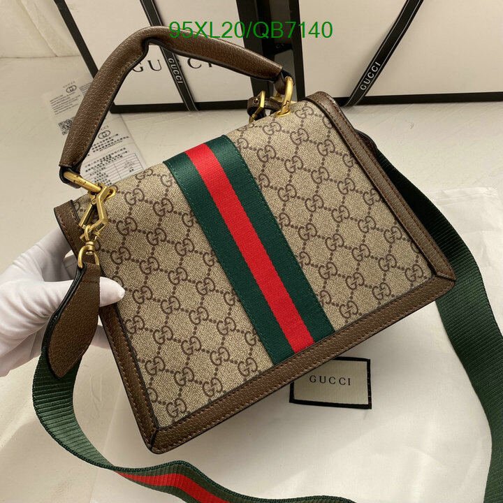 Gucci Bag-(4A)-Diagonal- Code: QB7140 $ 124USD
