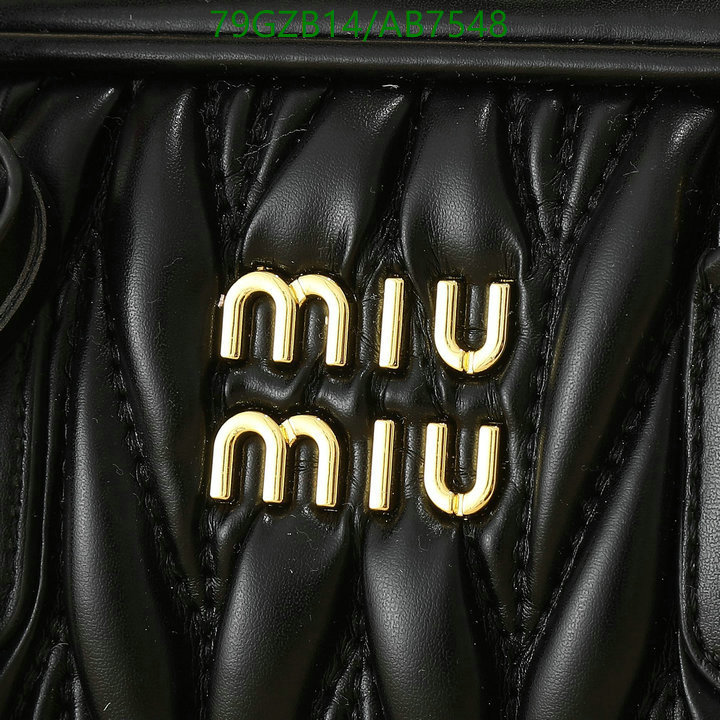 Miu Miu Bag-(4A)-Crossbody- Code: AB7548 $ 103USD
