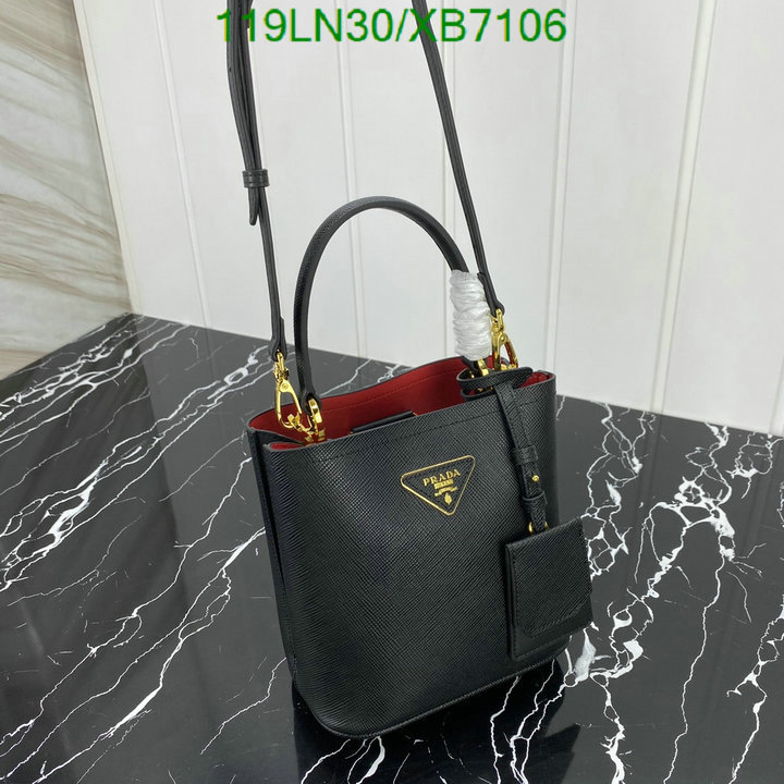 Prada Bag-(4A)-Bucket Bag- Code: XB7106 $ 155USD