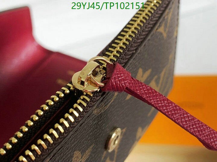 LV Bags-(4A)-Wallet-,Code: TP102151,$ 38USD