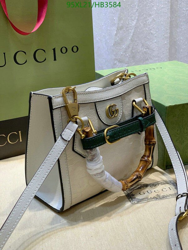 Gucci Bag-(4A)-Diana-Bamboo-,Code: HB3584,$ 124USD