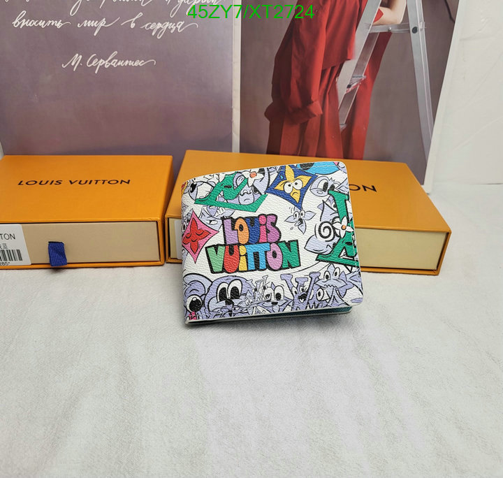 LV Bags-(4A)-Wallet-,Code: XT2724,$ 59USD