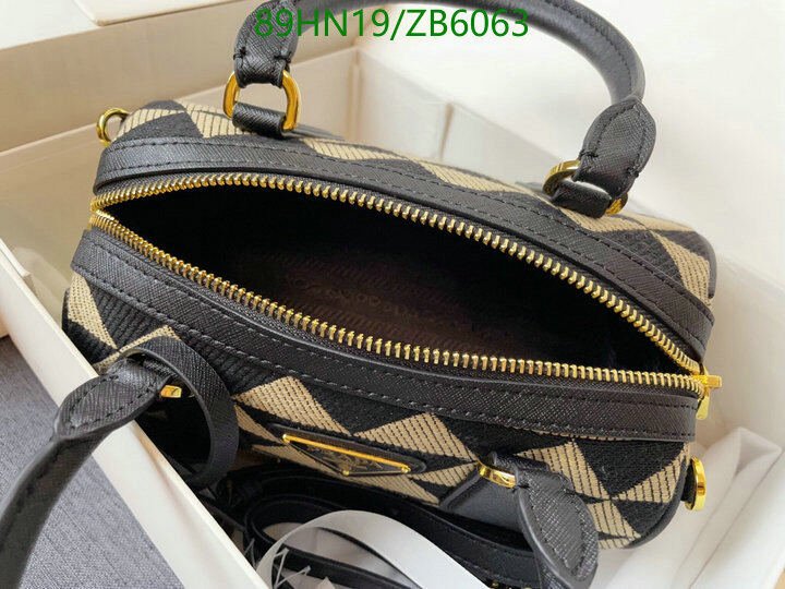 Prada Bag-(4A)-Handbag- Code: ZB6063 $ 116USD