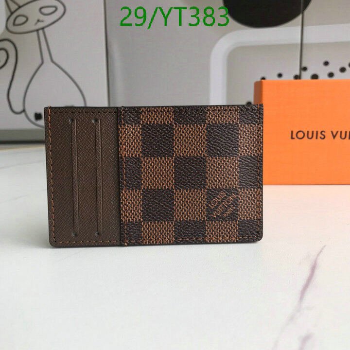 LV Bags-(4A)-Wallet-,Code: YT383,$ 38USD