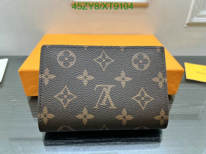 LV Bag-(4A)-Wallet- Code: XT9104 $ 59USD
