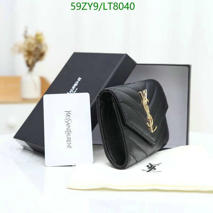 YSL Bag-(4A)-Wallet-,Code: LT8040,$ 77USD