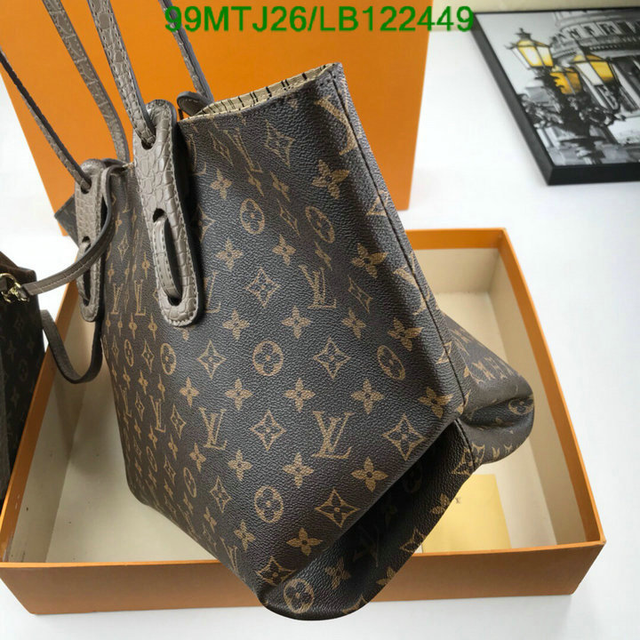 LV Bags-(4A)-Handbag Collection-,Code: LB122449,$ 129USD
