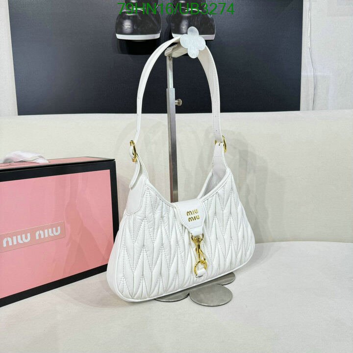 Miu Miu Bag-(4A)-Handbag- Code: UB3274 $ 103USD