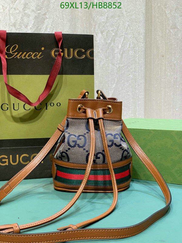 Gucci Bag-(4A)-Diagonal- Code: HB8852 $ 90USD