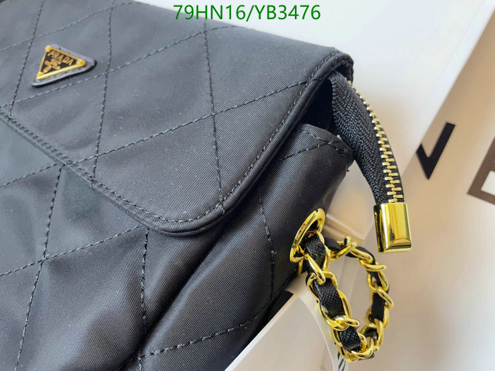 Prada Bag-(4A)-Diagonal-,Code: YB3476,$ 103USD
