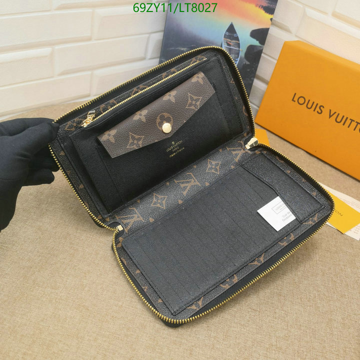 LV Bags-(4A)-Wallet-,Code: LT8027,$ 90USD