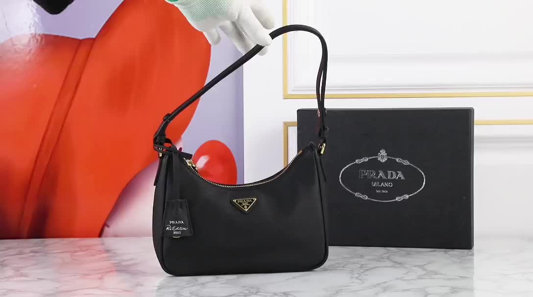 Prada Bag-(4A)-Re-Edition 2000,Code: HB5027,$ 116USD