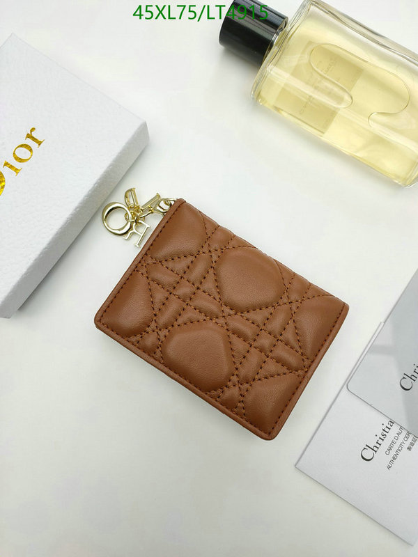 Dior Bags-(4A)-Wallet- Code: LT4915 $ 59USD