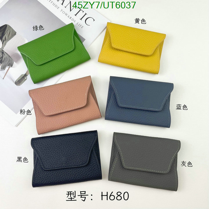 Hermes Bag-(4A)-Wallet- Code: UT6037 $ 59USD