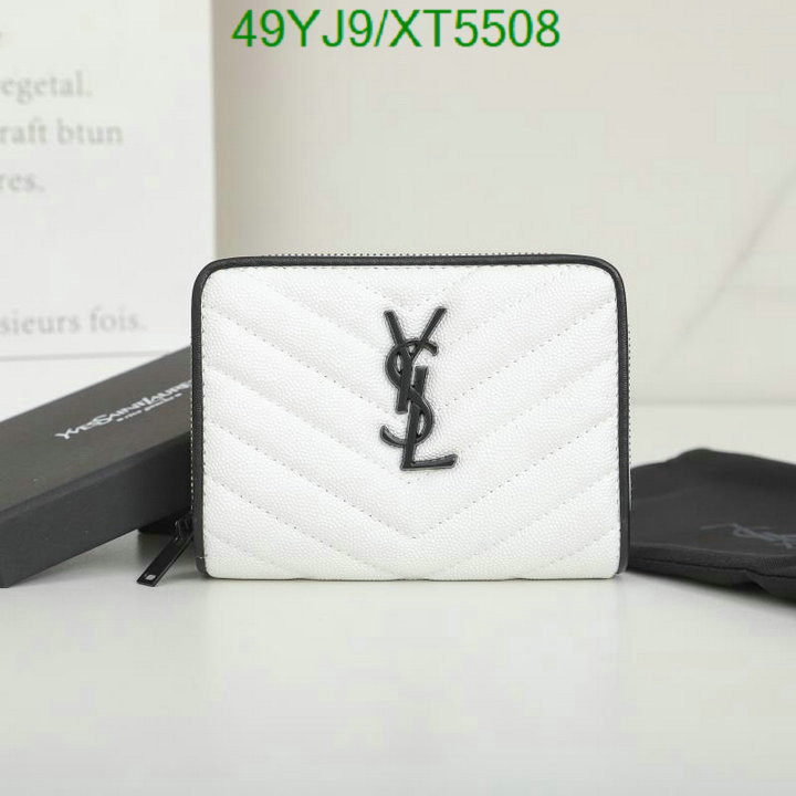 YSL Bag-(4A)-Wallet-,Code: XT5508,$ 64USD