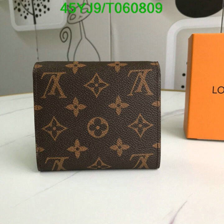 LV Bags-(4A)-Wallet-,Code: T060809,$ 59USD