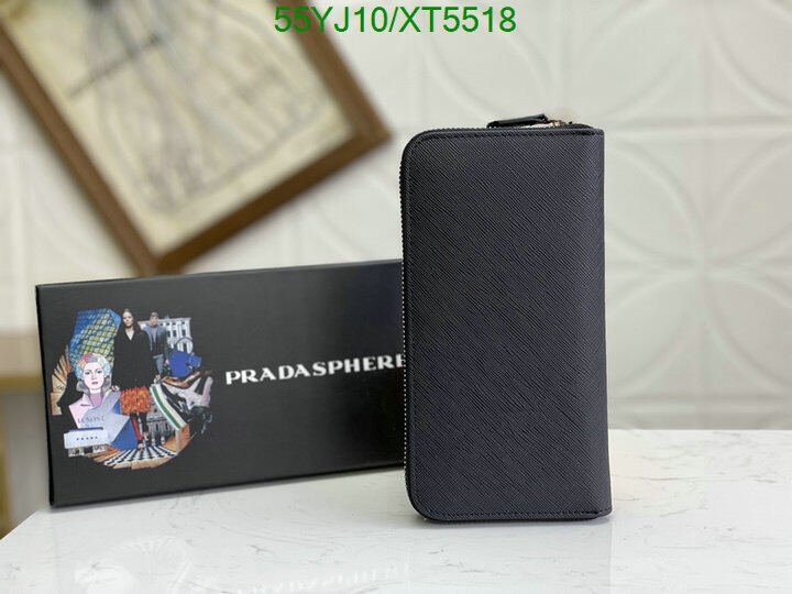 Prada Bag-(4A)-Wallet- Code: XT5518 $ 72USD