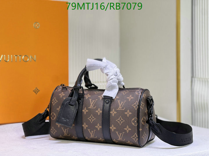 LV Bags-(4A)-Keepall BandouliRe 45-50-,Code: RB7079,$ 103USD