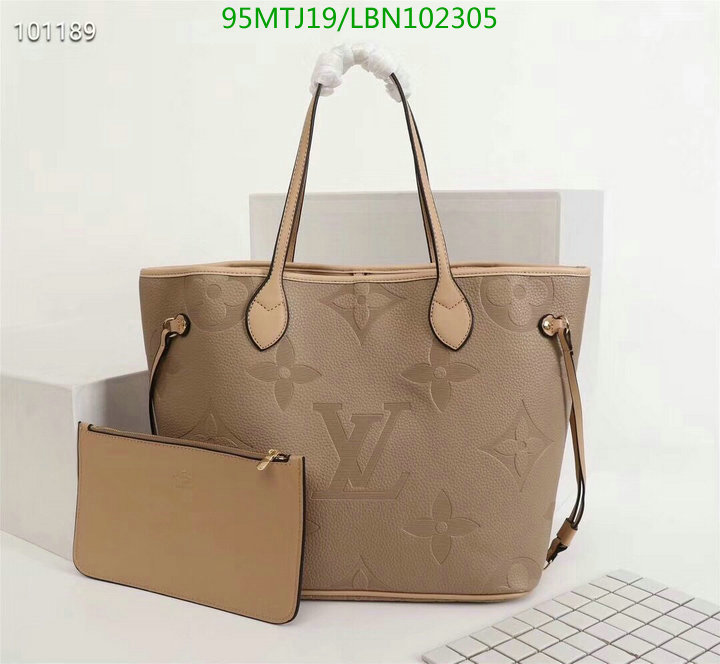 LV Bags-(4A)-Neverfull-,Code: LBN102305,$ 124USD