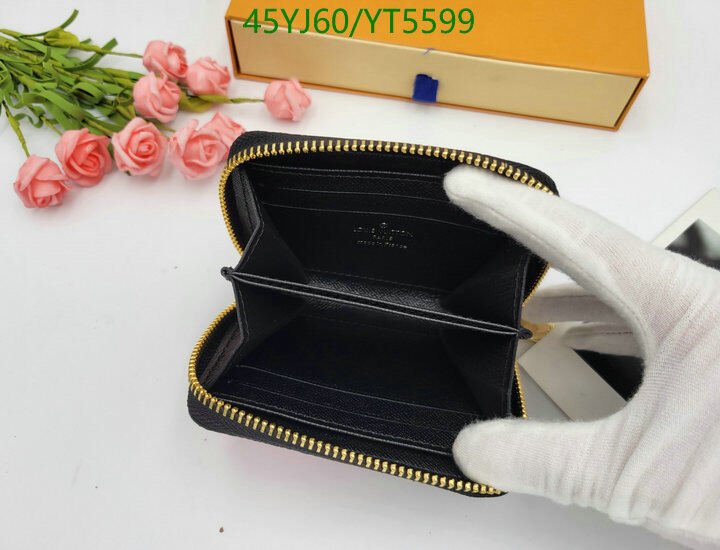 LV Bags-(4A)-Wallet-,Code: YT5599,$ 59USD