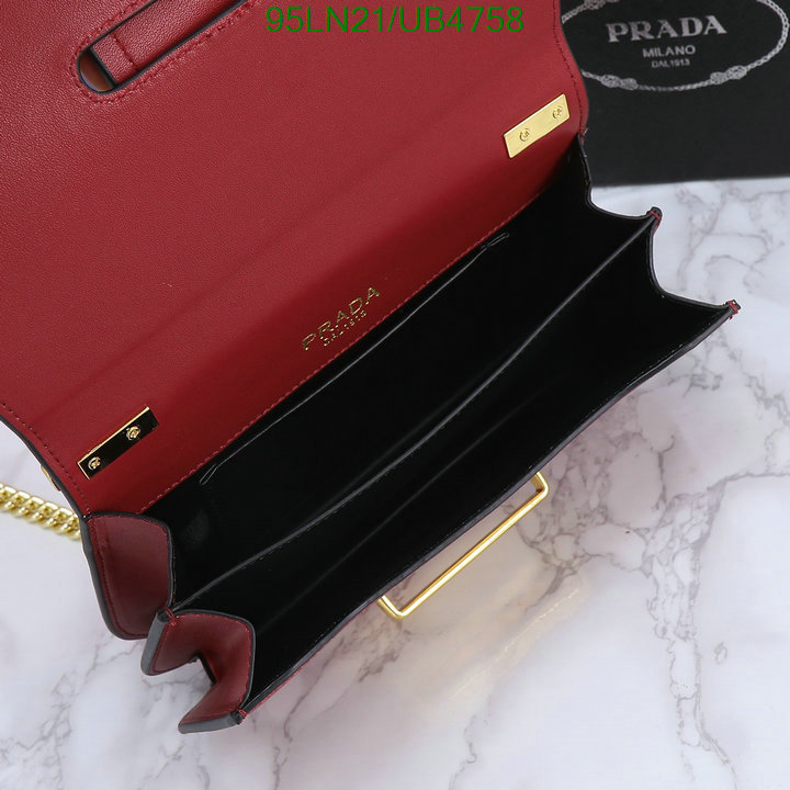 Prada Bag-(4A)-Diagonal- Code: UB4758 $ 124USD