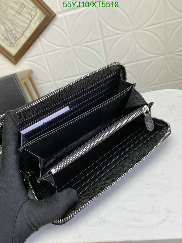 Prada Bag-(4A)-Wallet- Code: XT5518 $ 72USD