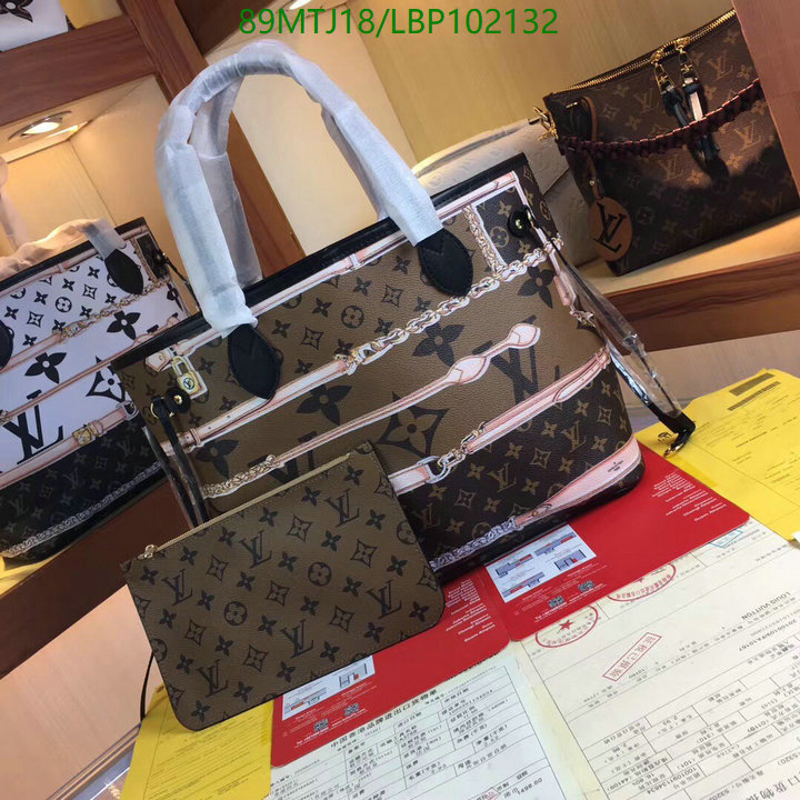 LV Bags-(4A)-Neverfull-,Code: LBP102132,$ 116USD
