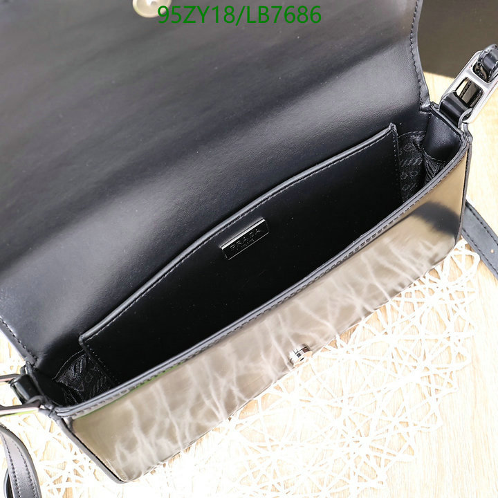 Prada Bag-(4A)-Diagonal- Code: LB7686 $ 124USD