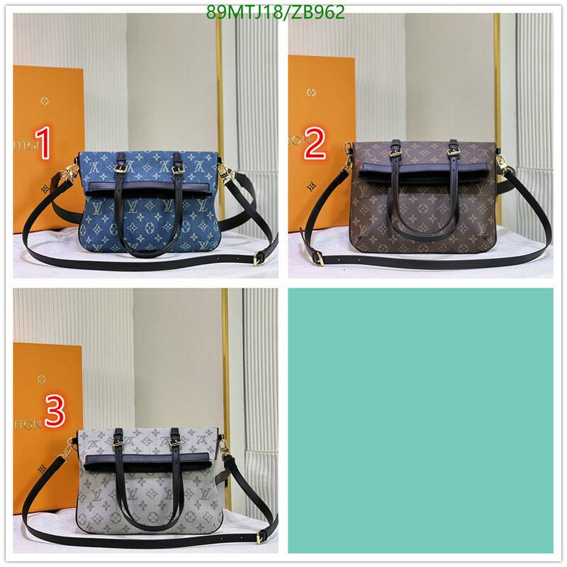 LV Bags-(4A)-Pochette MTis Bag-Twist-,Code: ZB962,$ 116USD