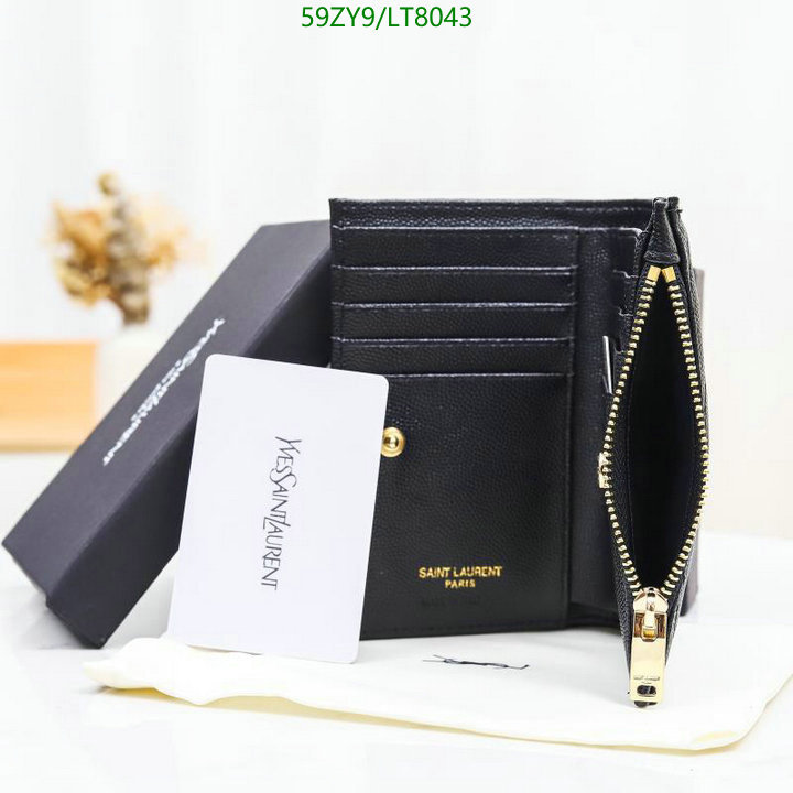 YSL Bag-(4A)-Wallet-,Code: LT8043,$ 77USD