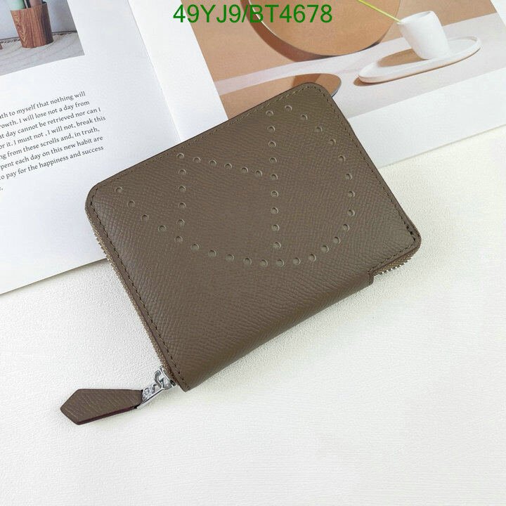 Hermes Bag-(4A)-Wallet- Code: BT4678 $ 64USD