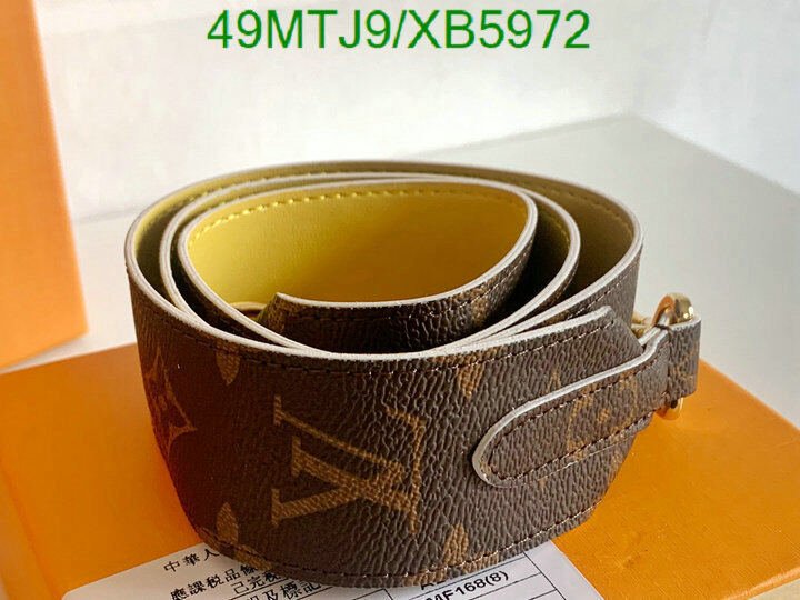 LV Bags-(4A)-Shoulder Strap-,Code: XB5972,$ 64USD