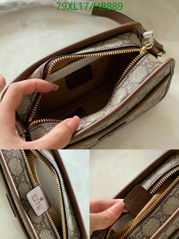Gucci Bag-(4A)-Diagonal-,Code: HB889,$ 103USD