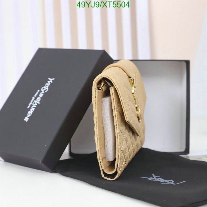 YSL Bag-(4A)-Wallet-,Code: XT5504,$ 64USD