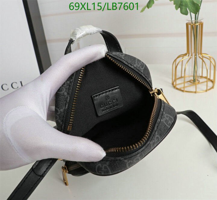Gucci Bag-(4A)-Diagonal-,Code: LB7601,$ 90USD