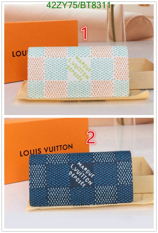 LV Bag-(4A)-Wallet- Code: BT8311 $ 55USD