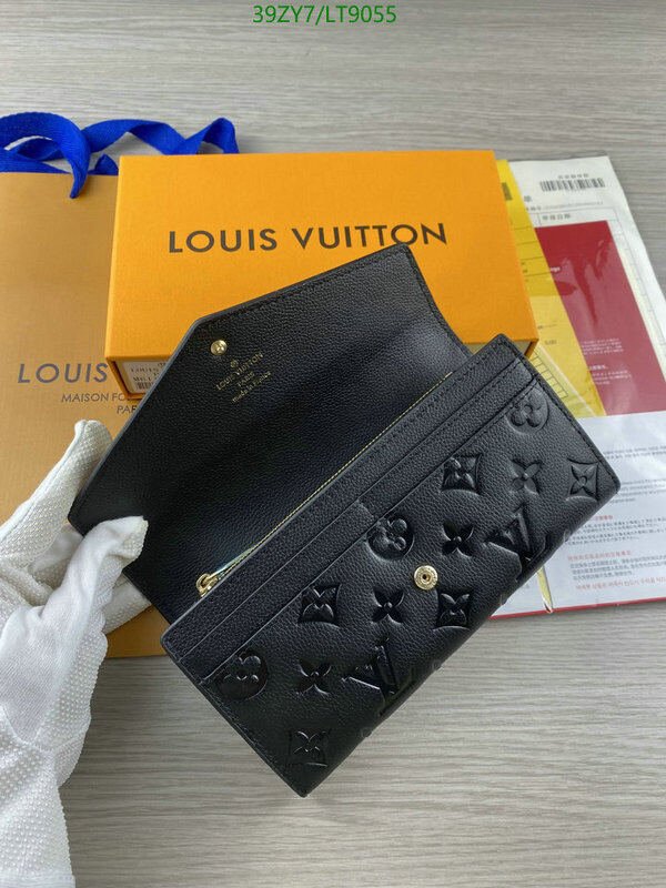 LV Bags-(4A)-Wallet-,Code: LT9055,$ 51USD
