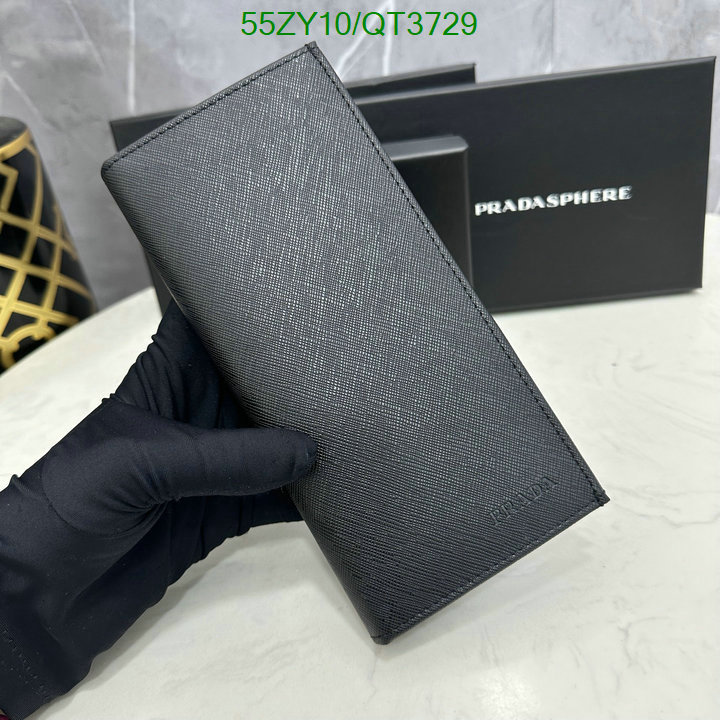 Prada Bag-(4A)-Wallet- Code: QT3729 $ 72USD