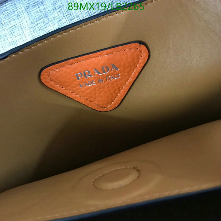 Prada Bag-(4A)-Handbag- Code: LB2265 $ 116USD