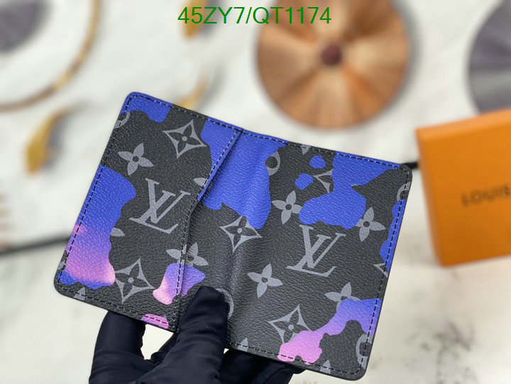 LV Bag-(4A)-Wallet- Code: QT1174 $ 59USD