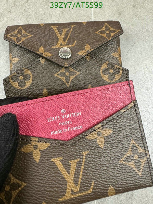 LV Bag-(4A)-Wallet- Code: AT5599 $ 51USD