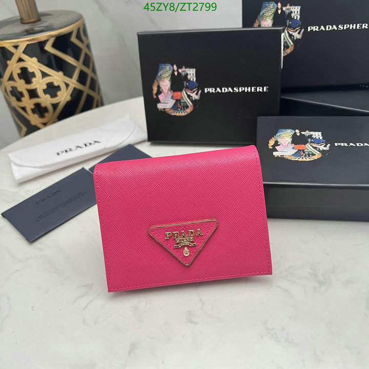 Prada Bag-(4A)-Wallet- Code: ZT2799 $ 59USD