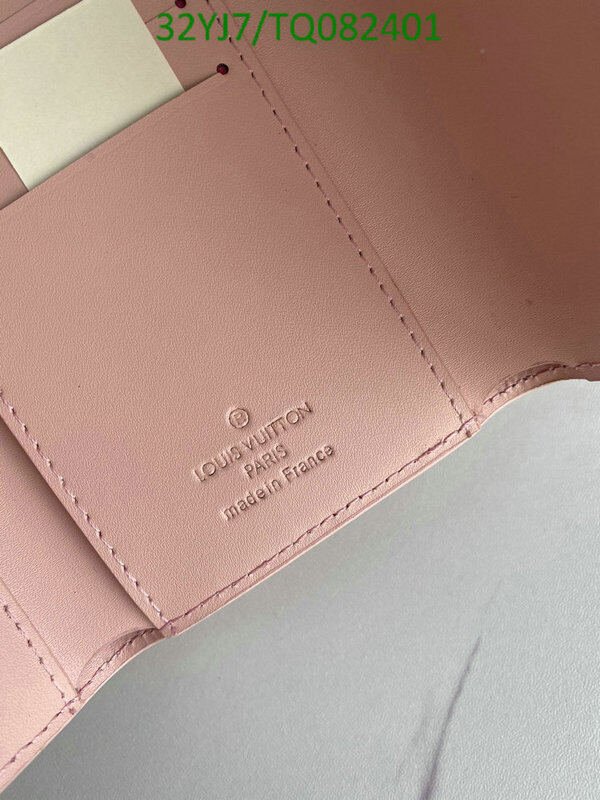 LV Bags-(4A)-Wallet-,Code: TQ082401,$ 42USD