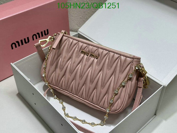 Miu Miu Bag-(4A)-Diagonal- Code: QB1251 $ 137USD